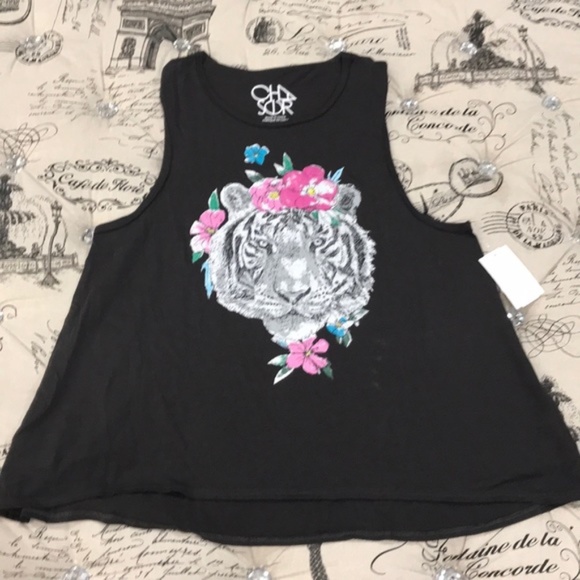 Chaser Floral Tiger Graphic Tank - Picture 3 of 5